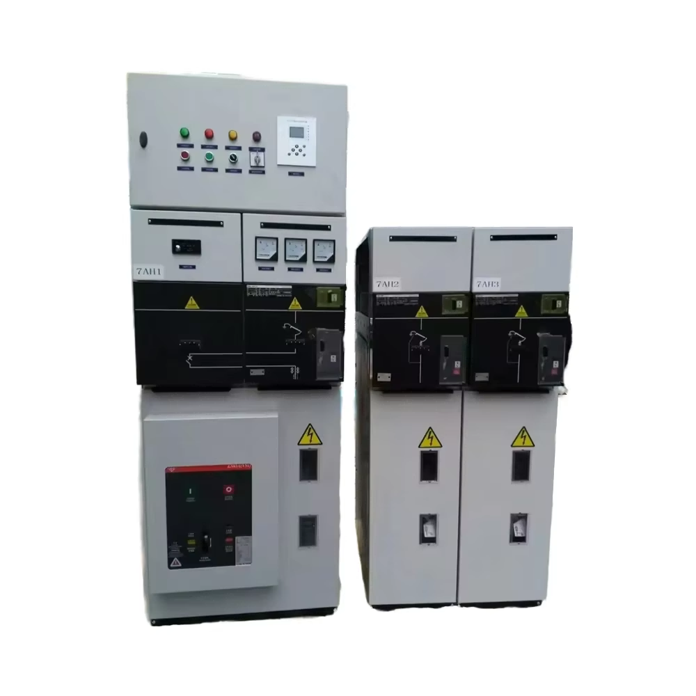 11KV 12CV मेटल क्लेड संलग्न इनडोर एयर इन्सुलेशन स्विचर स्विच मुख्य इकाई RMU एन्ट्स